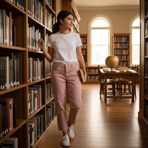 Madewell
Classic Straight Pants Wisteria
Dove Pink (AJ559): size 29